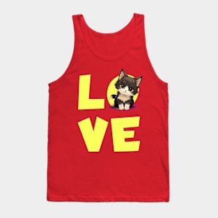 I love my kitten Tank Top